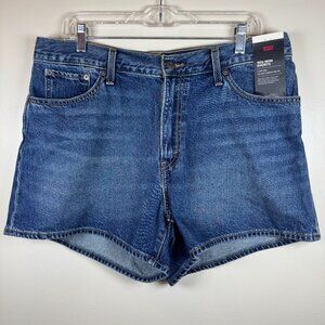 Levi’s 80s Mom Denim Jean Shorts Size 32 High Rise  Relaxed Hip New With Tags